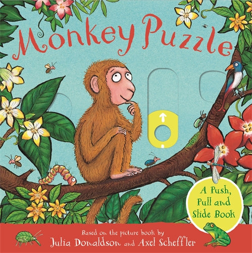 Board Book - Donaldson, Julia - Push Pull Slide Monkey Puzzle