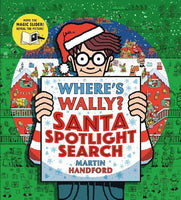 Hardcover - Where's Wally Santa Spotlight Search