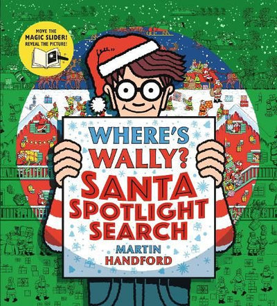 Hardcover - Where's Wally Santa Spotlight Search