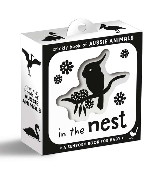 Cloth Book - Crinkly Book of Aussie Animals - In the Nest