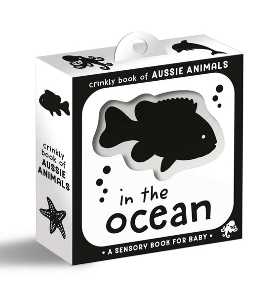 Cloth Book - Crinkly Book of Aussie Animals - In the Ocean