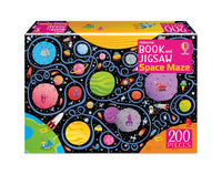 Usborne 200 Pc Jigsaw and Book - Space Maze