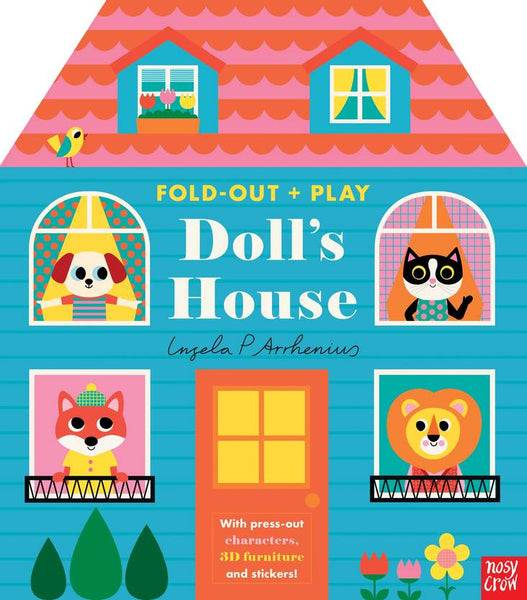Board Book - Arrhenius, Ingela - Fold Out and Play Doll's House
