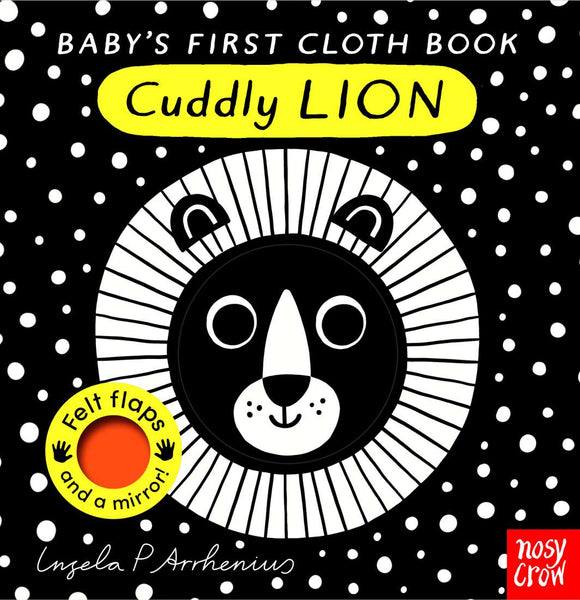 Cloth Book - Baby's First Cloth Book - Cuddly Lion