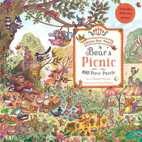 100 Pc Puzzle - Brown Bear Wood - Bear's Picnic