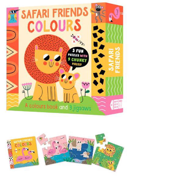Puzzle Play - Safari Friends - Colours