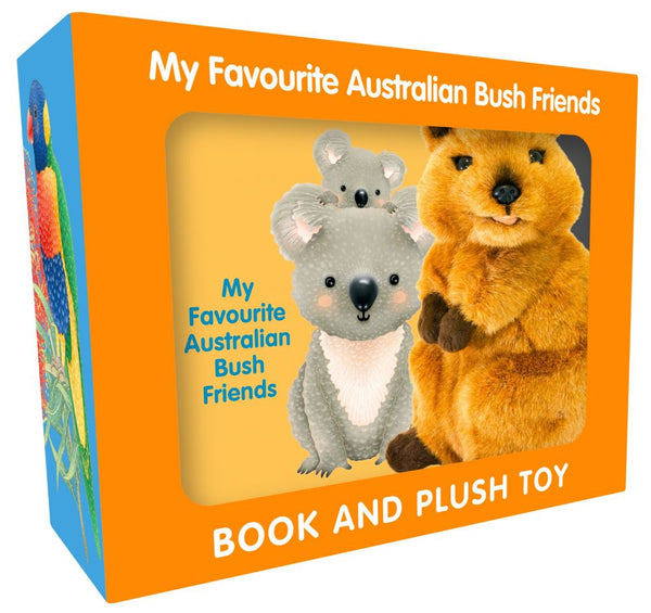 Book and Toy - My Favourite Australian Bush Friends