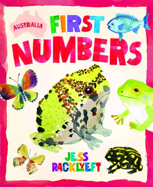 Board Book - Racklyeft, Jess - Australia First Numbers