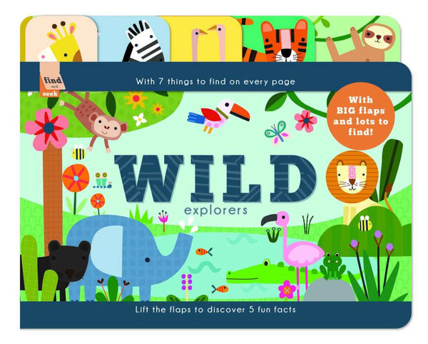 Board Book - Find and Seek - Wild Explorers