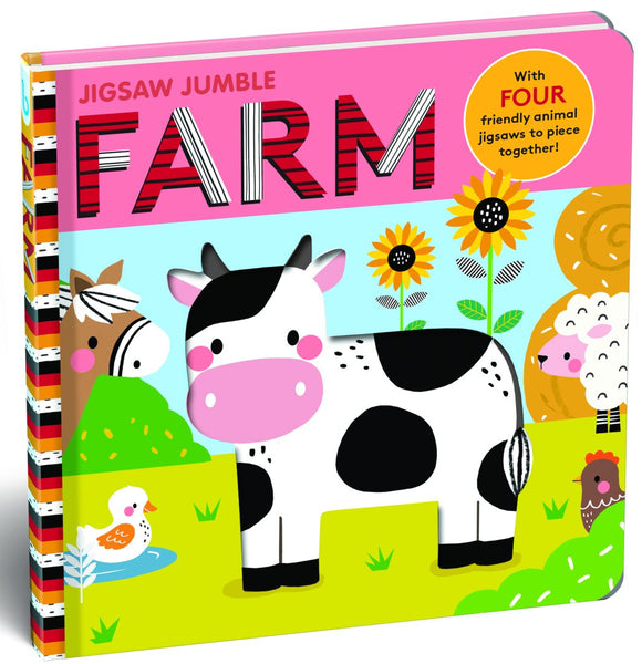 Board Book - Jigsaw Jumble - Farm