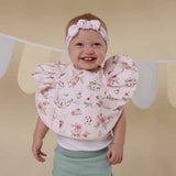 Frill Snuggle Bib - Alice’s Tea Party
