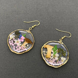 MQ Dangles - Pressed Dried Flowers & Mushroom Floral