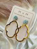 HxH Dangles - Lantern Pink Quartz
