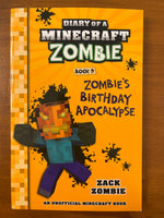Zombie, Zack - Diary of a Minecraft Zombie 09 Zombie's Birthday Apocalypse (Paperback)