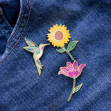 Happily Plants Pin - Flower Sunflower