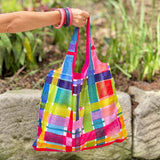 RO Reusable Shopping Bag - Rainbow Gingham