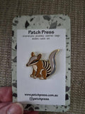 Patch Press Pin - Aus Numbat (gold metal)