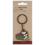Keyring Metal - Pulteney Press (Coffee and Books)