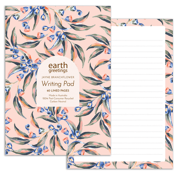 Earth Greetings A5 Writing Pad - Gumnut Dance