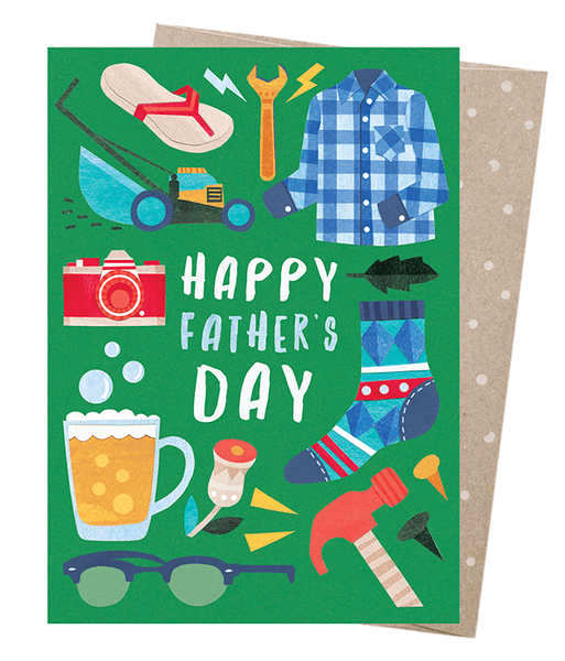 Earth Greetings Card - Happy Father's Day