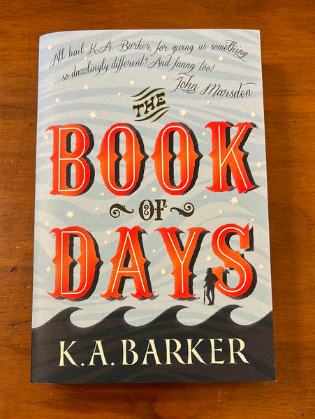 Barker, KA - Book of Days (Paperback)