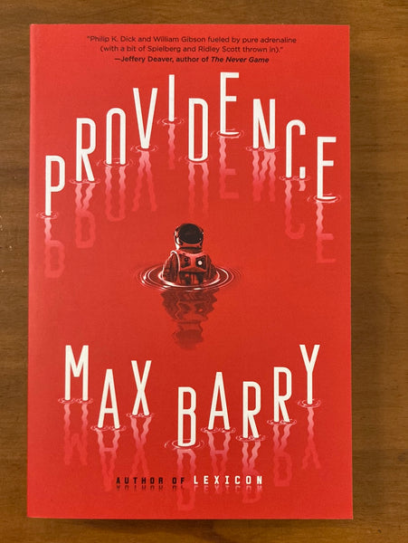 Barry, Max - Providence (Trade Paperback)