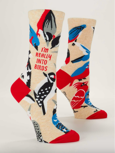 Blue Q Women's Socks - I'm Really Into Birds
