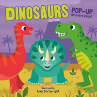 Board Book - Pop-Up Dinosaurs