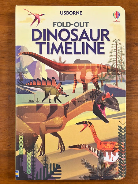 Usborne - Fold Out Dinosaur Timeline (Hardcover)