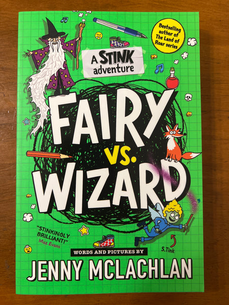 McLachlan, Jenny - Stink Adventure Fairy vs Wizard (Paperback)