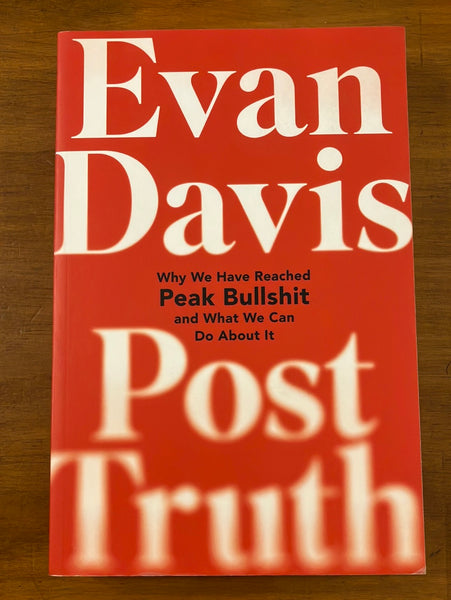 Davis, Evan - Post Truth (Trade Paperback)