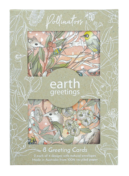 Earth Greetings Assorted Card Pack - Pollinators
