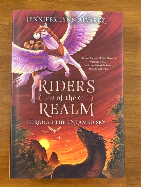 Alvarez, Jennifer Lynn - Riders of the Realm 02 Through the Untamed Sky (Paperback)
