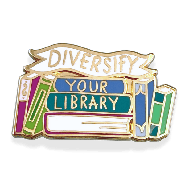 Jubly Umph Lapel Pin - Diversify Your Library