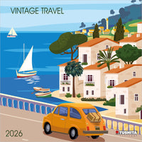 2026 Calendar - Vintage Travel