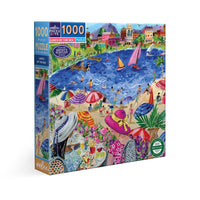 1000 Pc Puzzle - eeBoo - Lunch by the Sea
