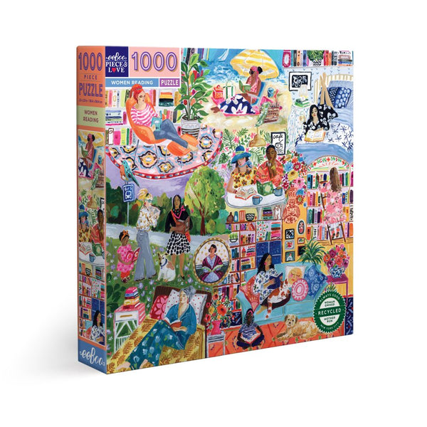 1000 Pc Puzzle - eeBoo - Women Reading
