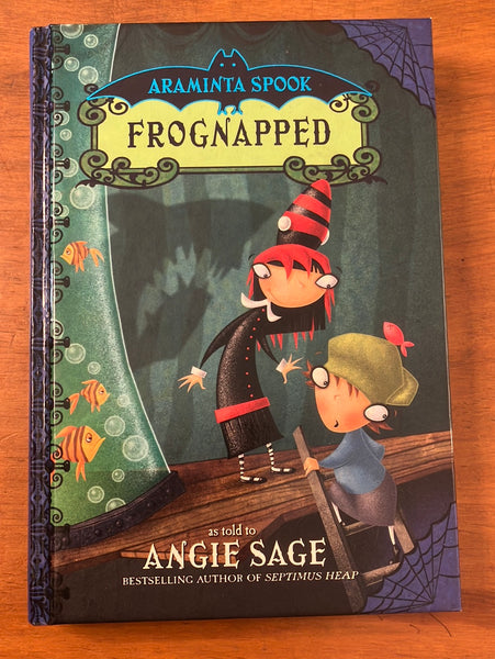 Sage, Angie - Araminta Spook 03 Frognapped (Hardcover)