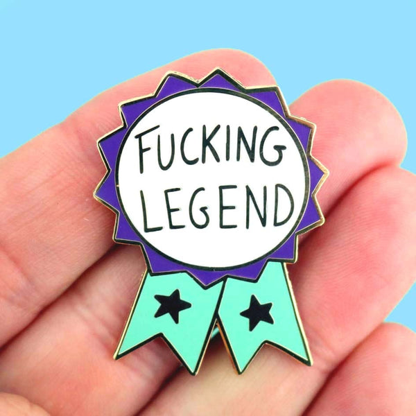 Jubly Umph Lapel Pin - Award Fucking Legend