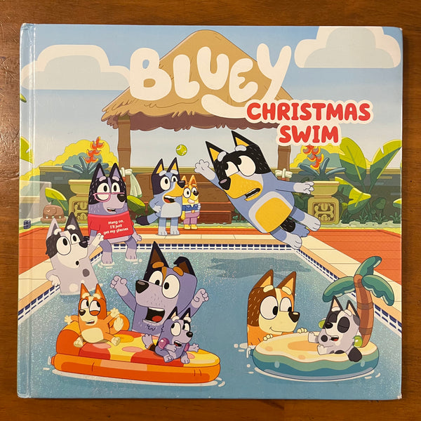 Bluey - Christmas Swim (Hardcover)