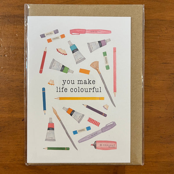 The Curious Cactus - You Make Life Colourful