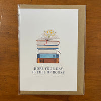 The Curious Cactus - Hope Your Day is Full of Books