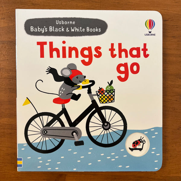 Usborne Baby's Black and White Books - Things That Go (Board Book)
