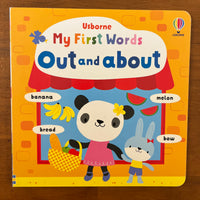 Usborne My First Words - Out and About (Board Book)