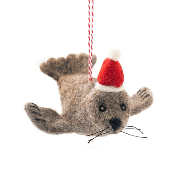 Felt Ornament - Fur Seal Seth