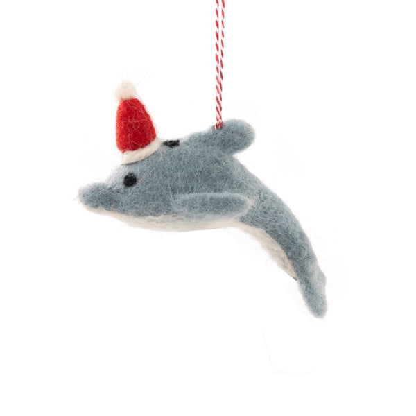 Felt Ornament - Dolphin Dani