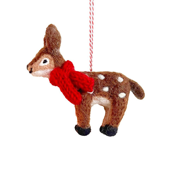 Felt Ornament - Reindeer Remy