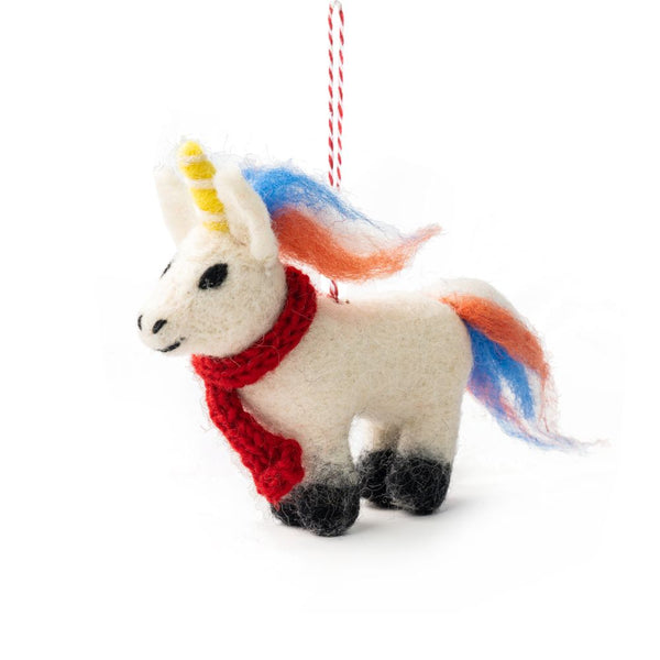Felt Ornament - Unicorn Uma