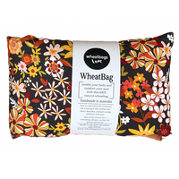 Wheatbag - Groovy Flowers Black