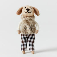 Felt Figurine - Dog Brian